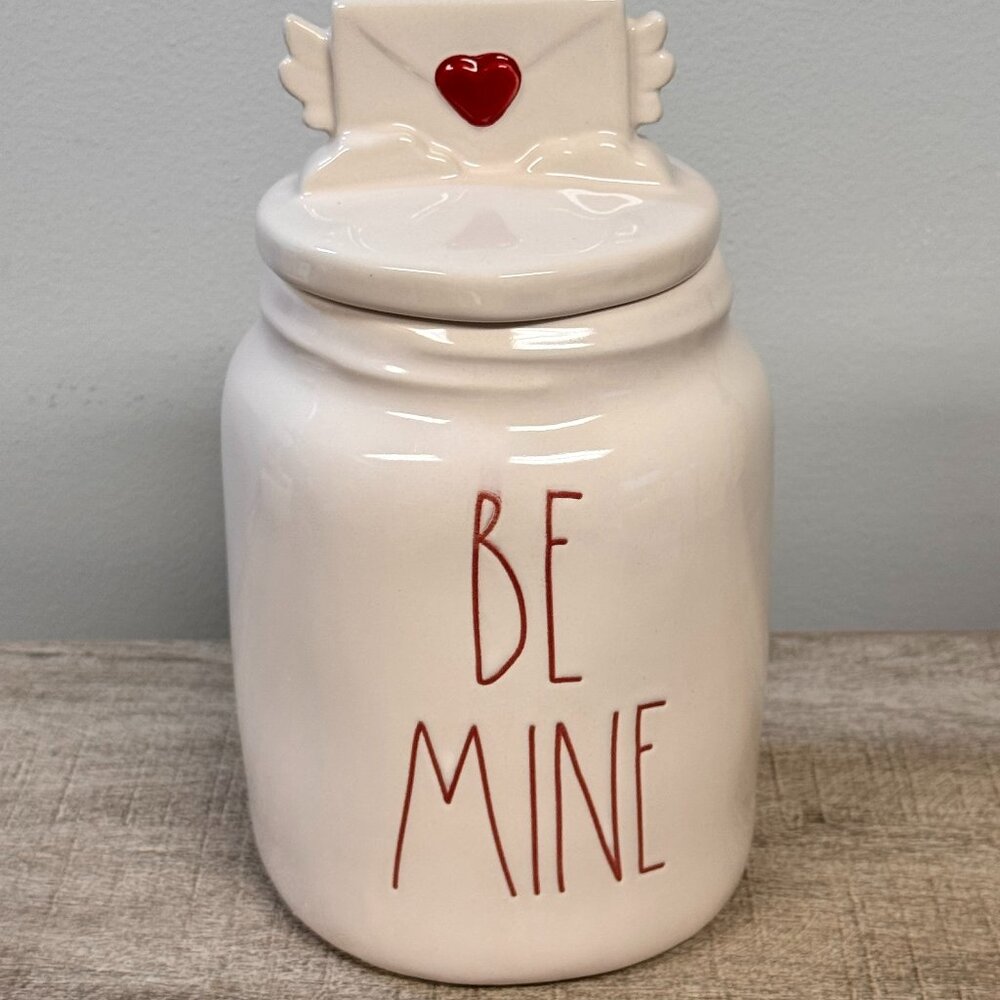 Rae Dunn Valentine Container with Lid